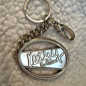 Kathy Van Zeeland Gold Key Chain